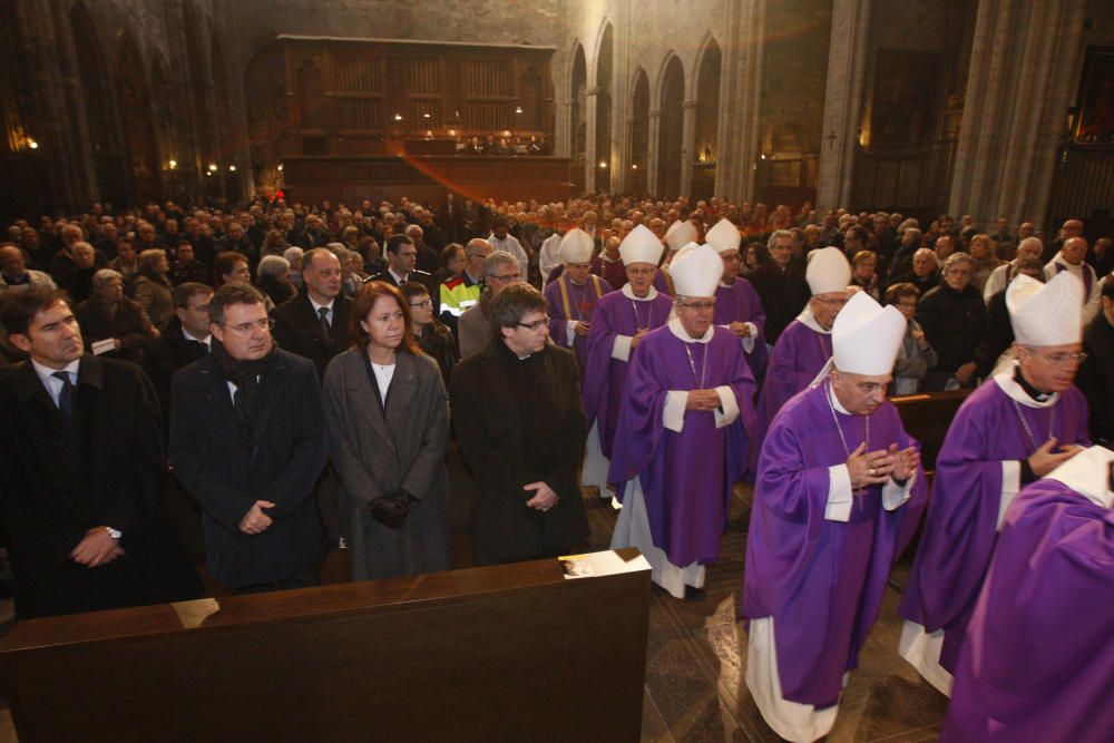 Missa exequial pel bisbe emèrit Jaume Camprodon