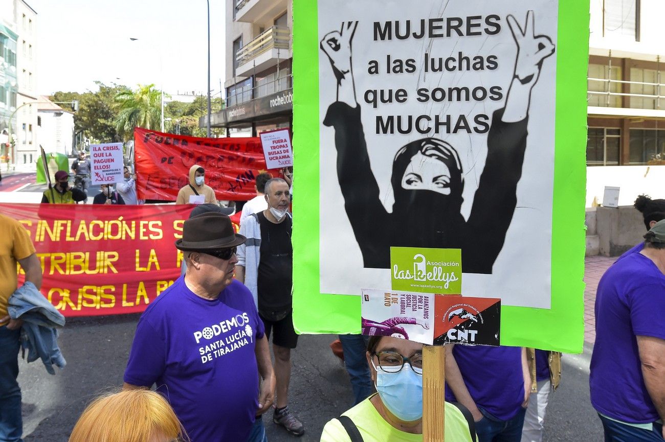 Manifestación del 1 de Mayo en Las Palmas de Gran Canaria (01/05/22)