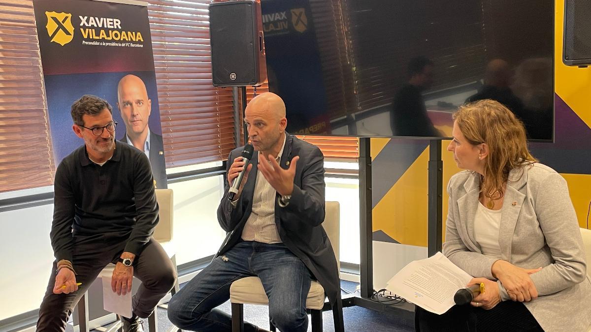 Xavier Vilajoana presenta Barça en Femení 360