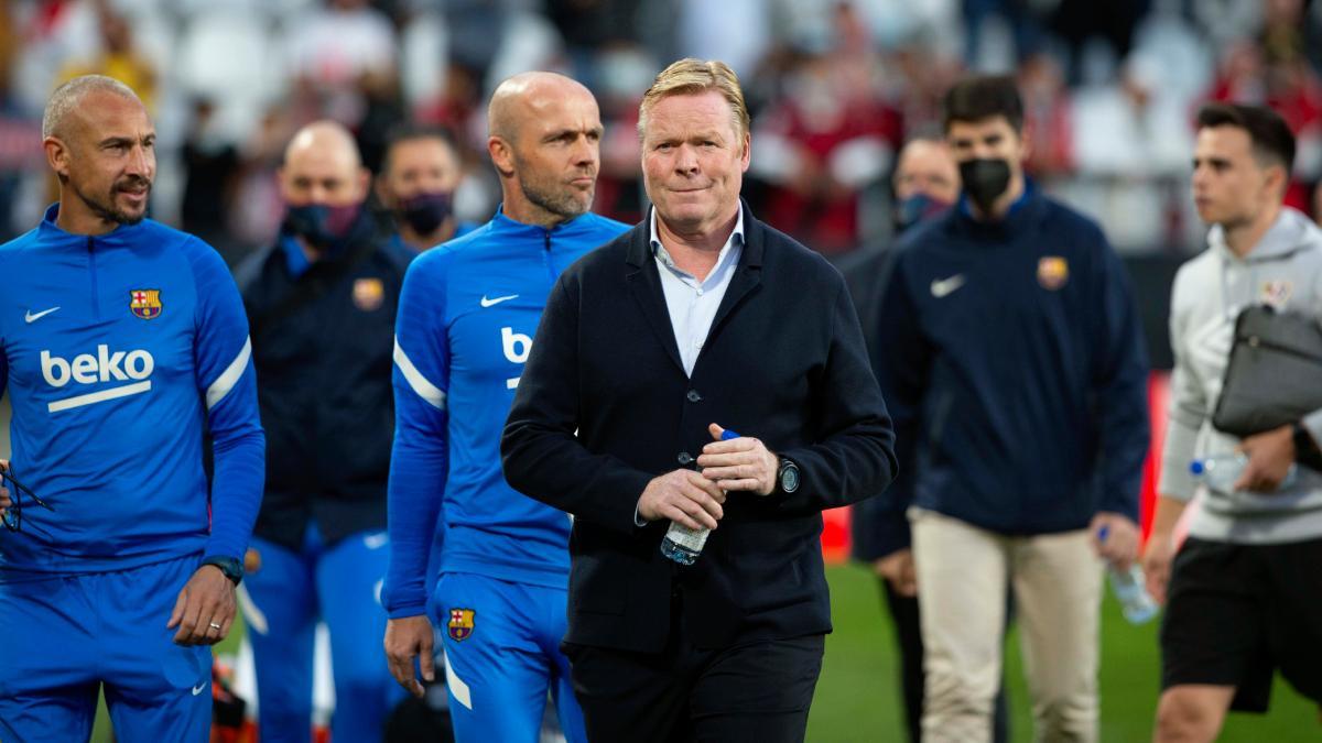 Koeman: "No hemos perdido por falta de actitud ni de juego, sino de no marcar"