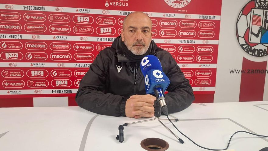 Juan Sabas, entrenador del Zamora CF, pedirá ante Cultural presión alta y solidez defensiva