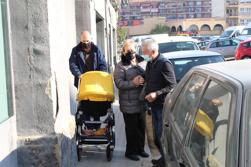 El carrer Arquitecte Montagut de Manresa, un punt negre per a la mobilitat