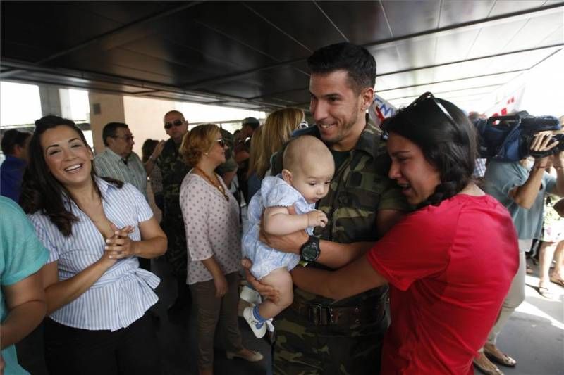 Llegan a Córdoba los primeros militares procedentes de Líbano