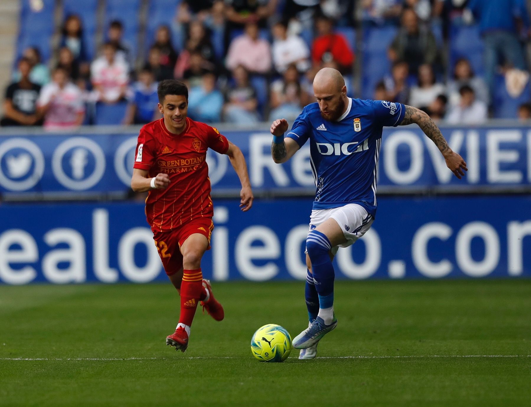 Real Oviedo - Zaragoza, en imágenes