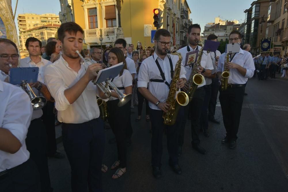 Procesión de la Virgen del Carmen en Murcia