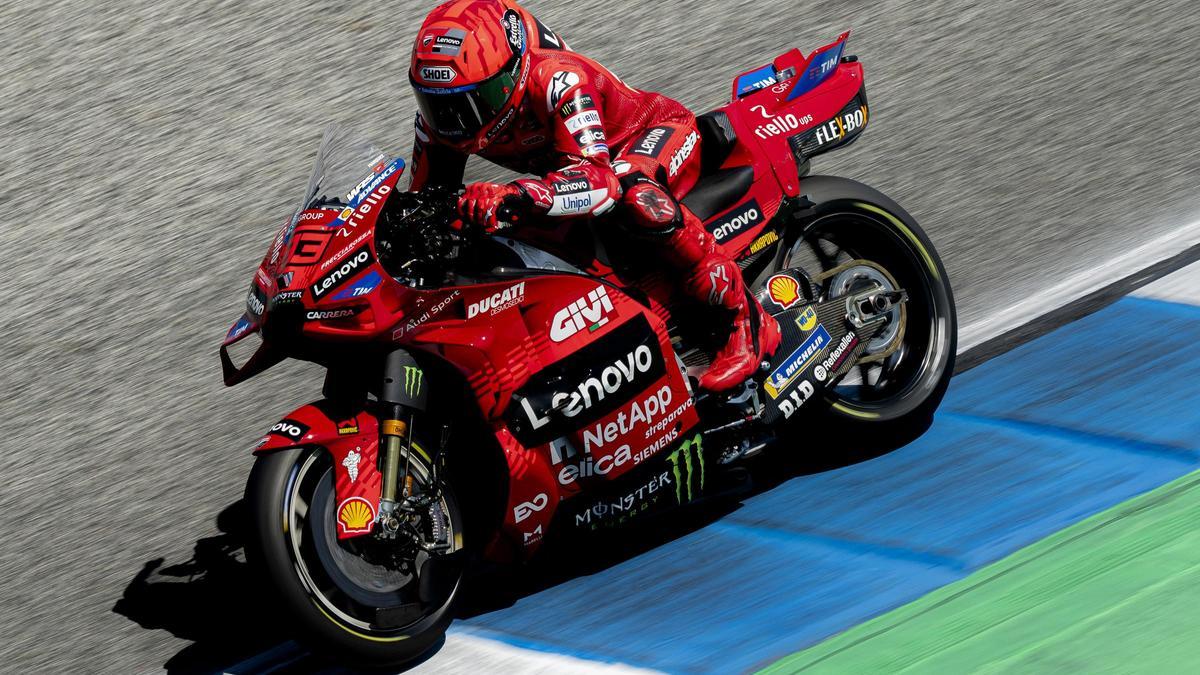 Cuarta 'pole position' consecutiva de Marc Márquez en el Mundial de este año.