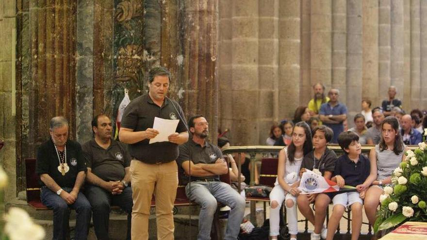 Íñigo Andonegui, en la homilía en la Catedral. // J. Caballero