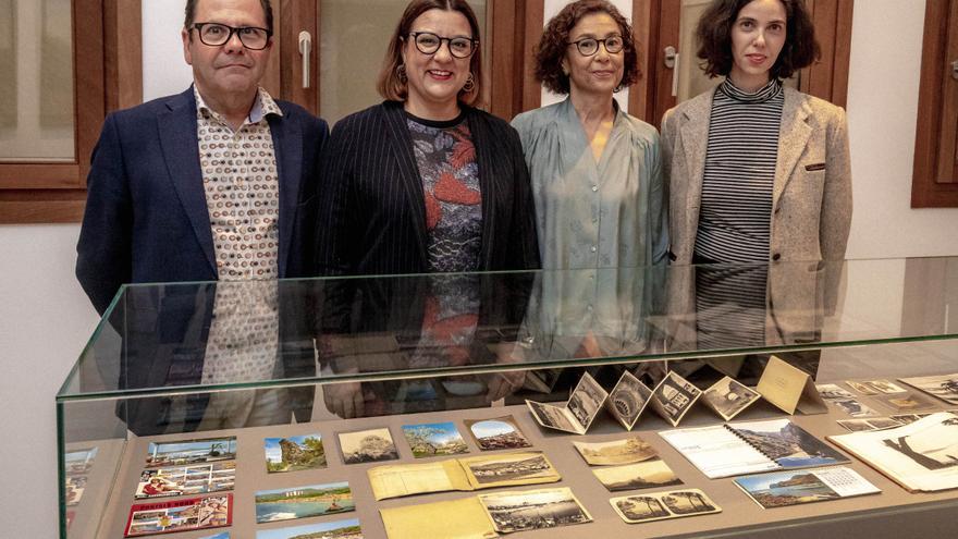 El Museu de Mallorca acoge una exposición que relaciona parte de sus cuadros de paisajes con fotos del archivo Planas