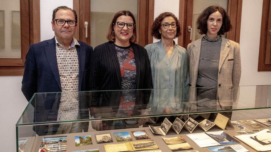 El Museu de Mallorca acoge una exposición que relaciona parte de sus cuadros de paisajes con fotos del archivo Planas