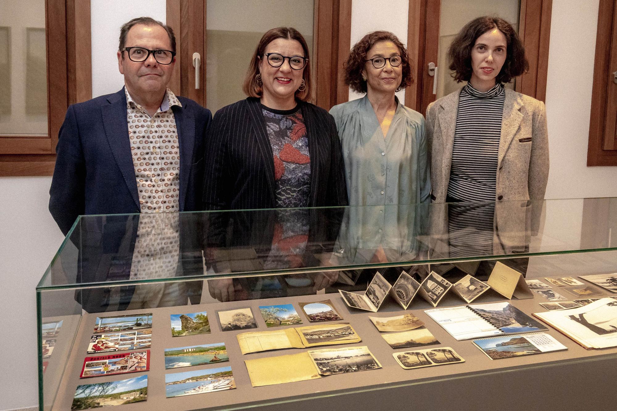 El Museu de Mallorca acoge una exposición que relaciona parte de sus cuadros de paisajes con fotos del archivo Planas