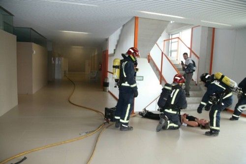 Simulacro de emergencias por terremoto en Lorca