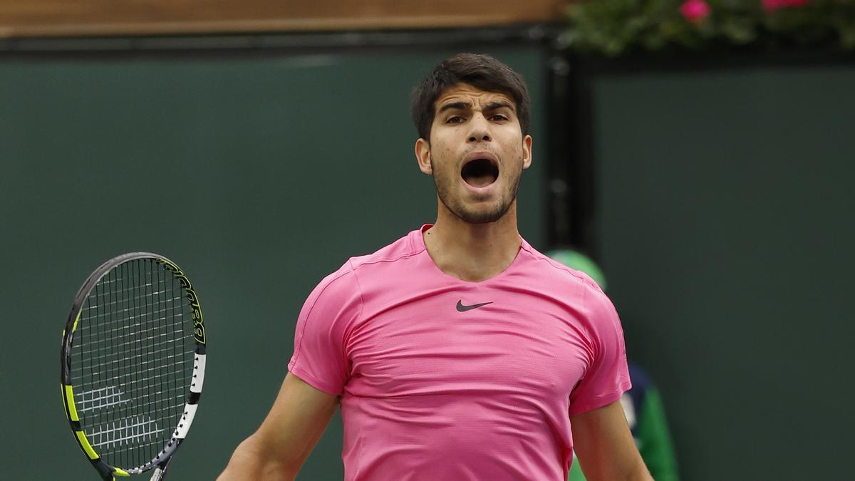 Final de Indian Wells: Carlos Alcaraz - Daniil Medvedev