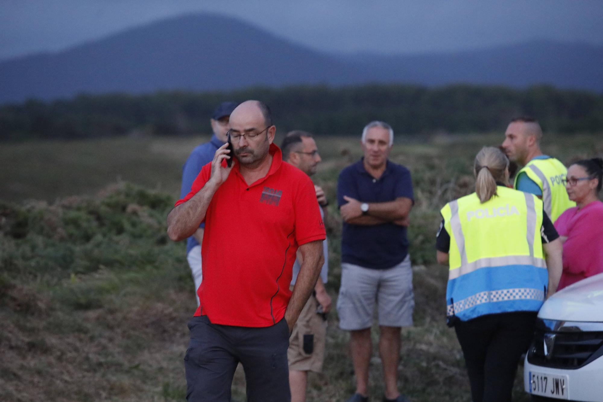 EN IMÁGENES: la búsqueda del alcalde de Soto del Bsarco en cabo Vidío