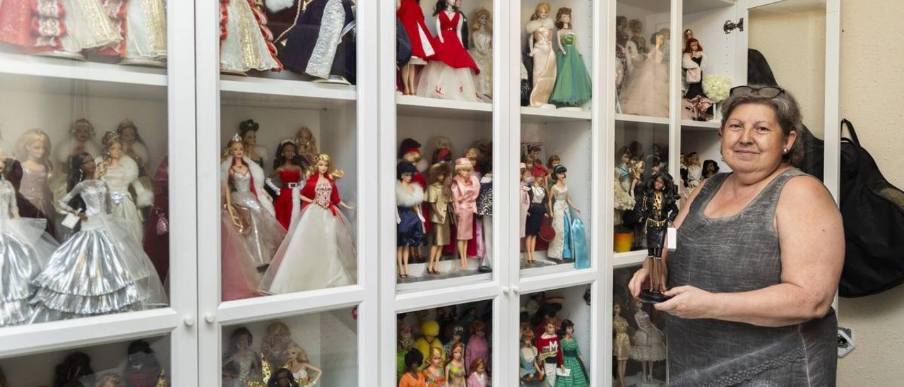 La colección de 500 barbies de Carmen Ortiz