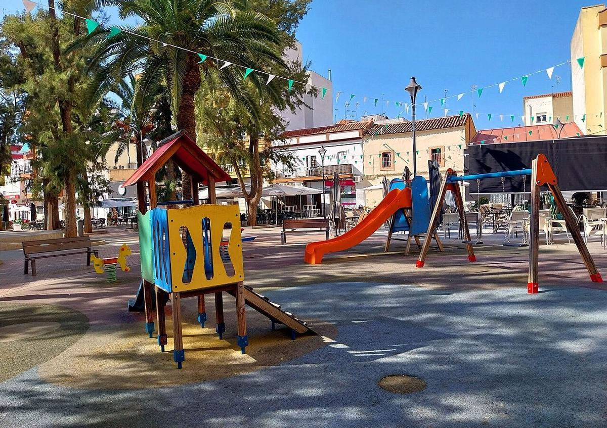 Parque de La Libertad, también conocido como parque de Las Palmeras.