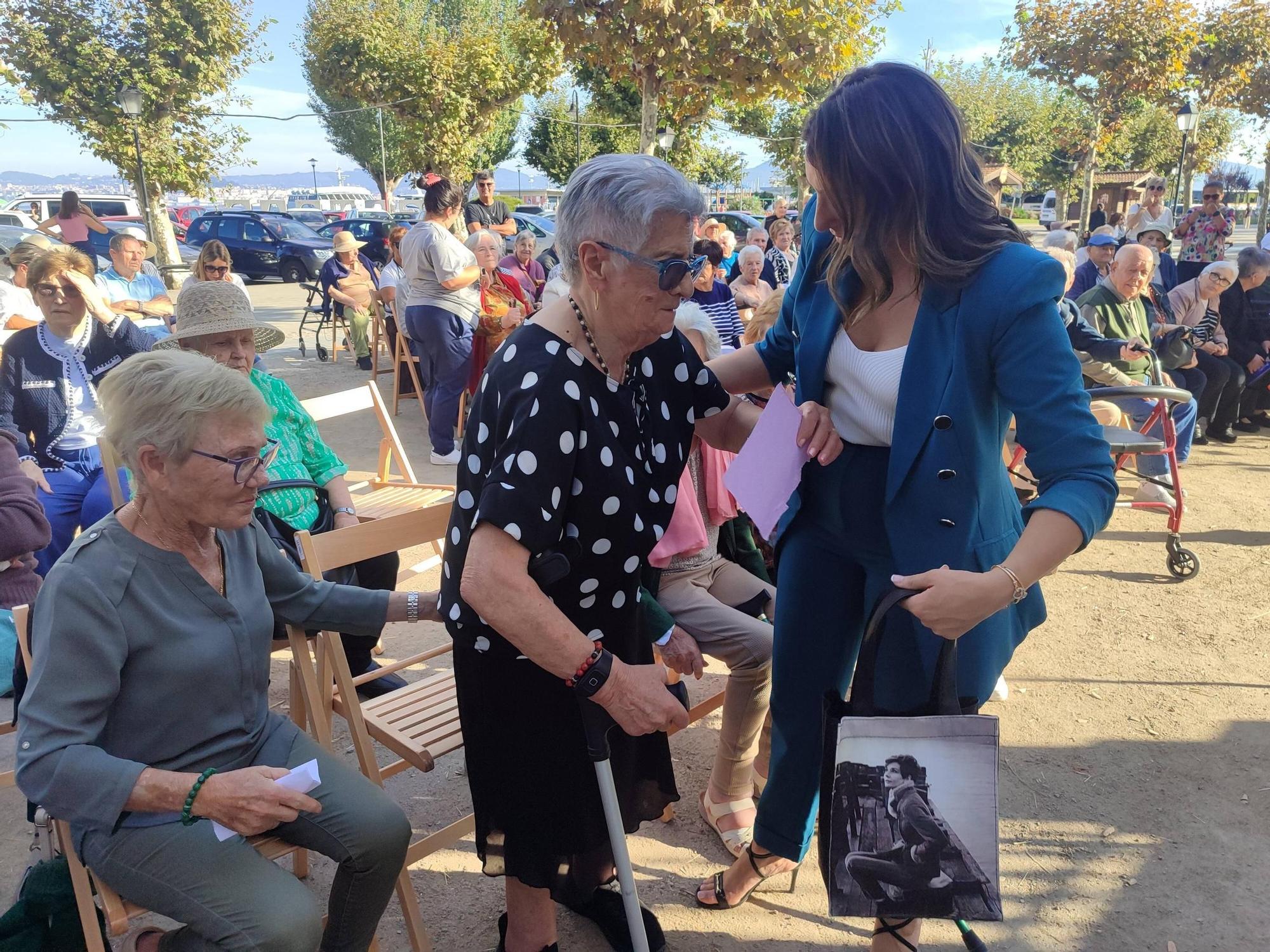 Los mayores alzan la voz en Cangas por la dignidad