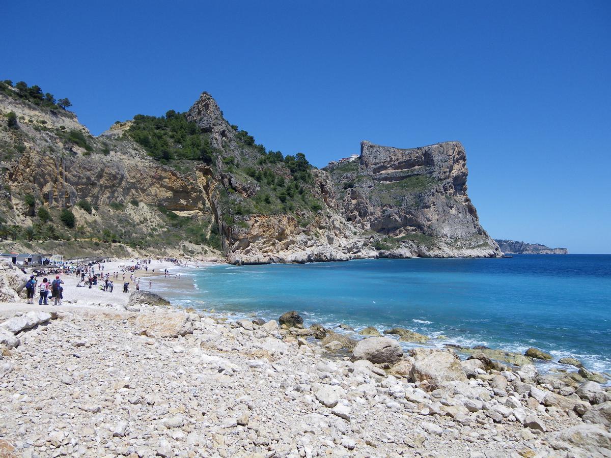 Playa Moraig en Benitatxell