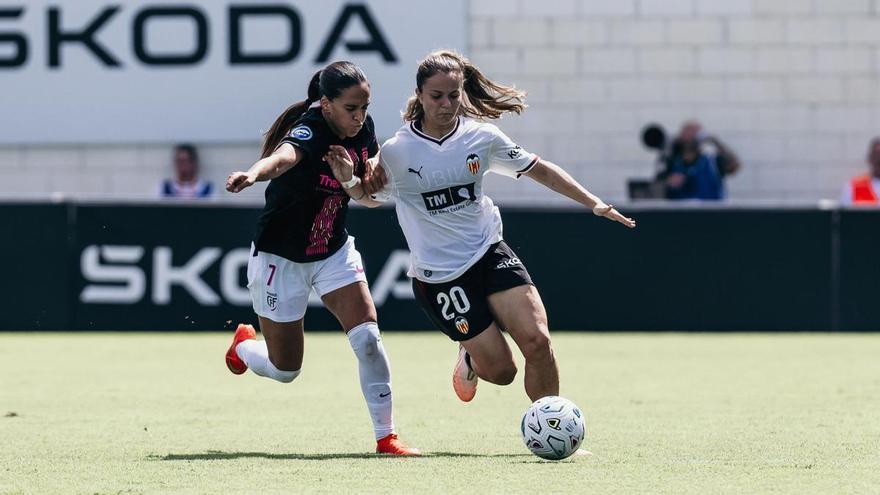 Dolorosa derrota (1-3) del Valencia CF Femenino contra el Madrid CFF