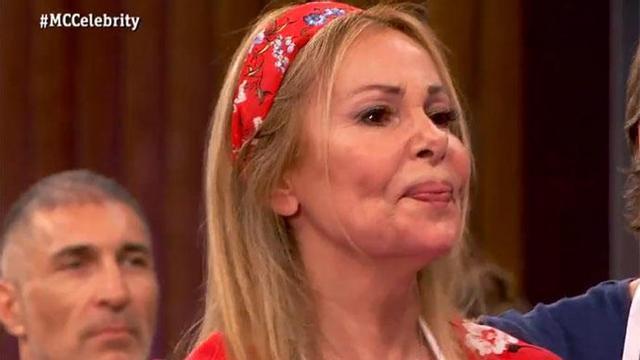 Ana Obregón. emocionada en 'Masterchef Celebrity 4'