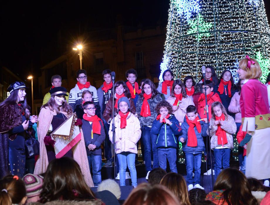 Encesa dels llums de Nadal de Figueres