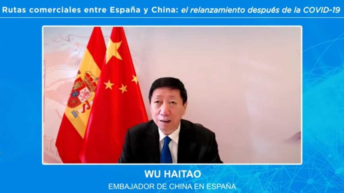 El Embajador de China en España, Wu Haitao.