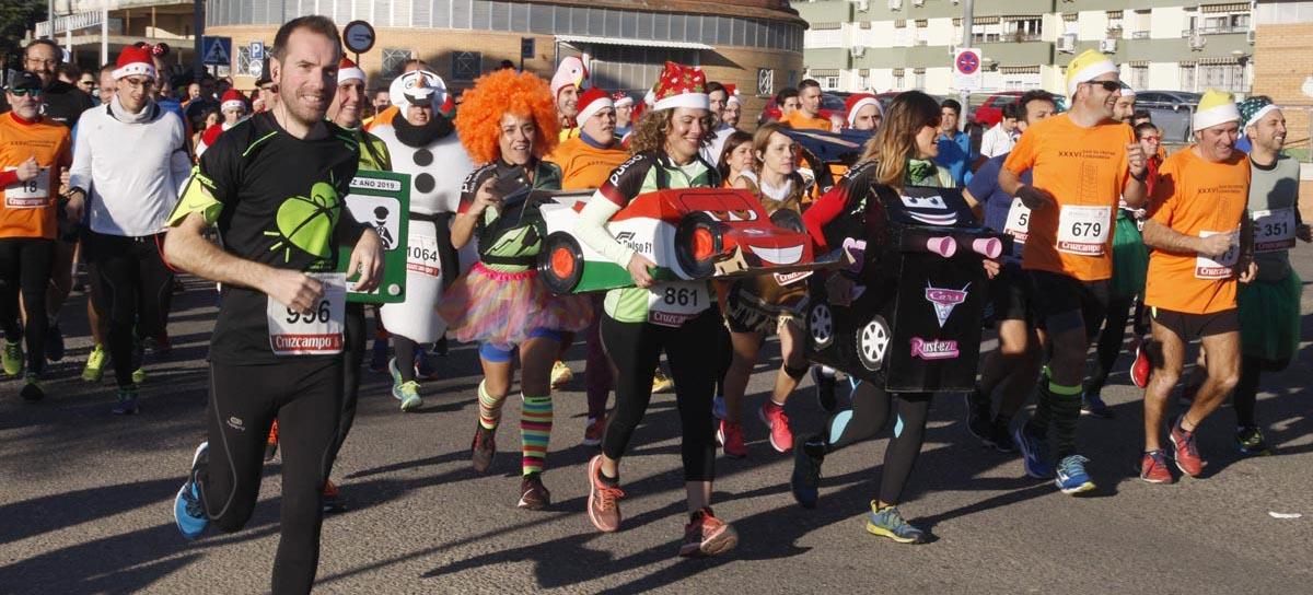 Ambiente extraordinario en la carrera de la San Silvestre cordobesa