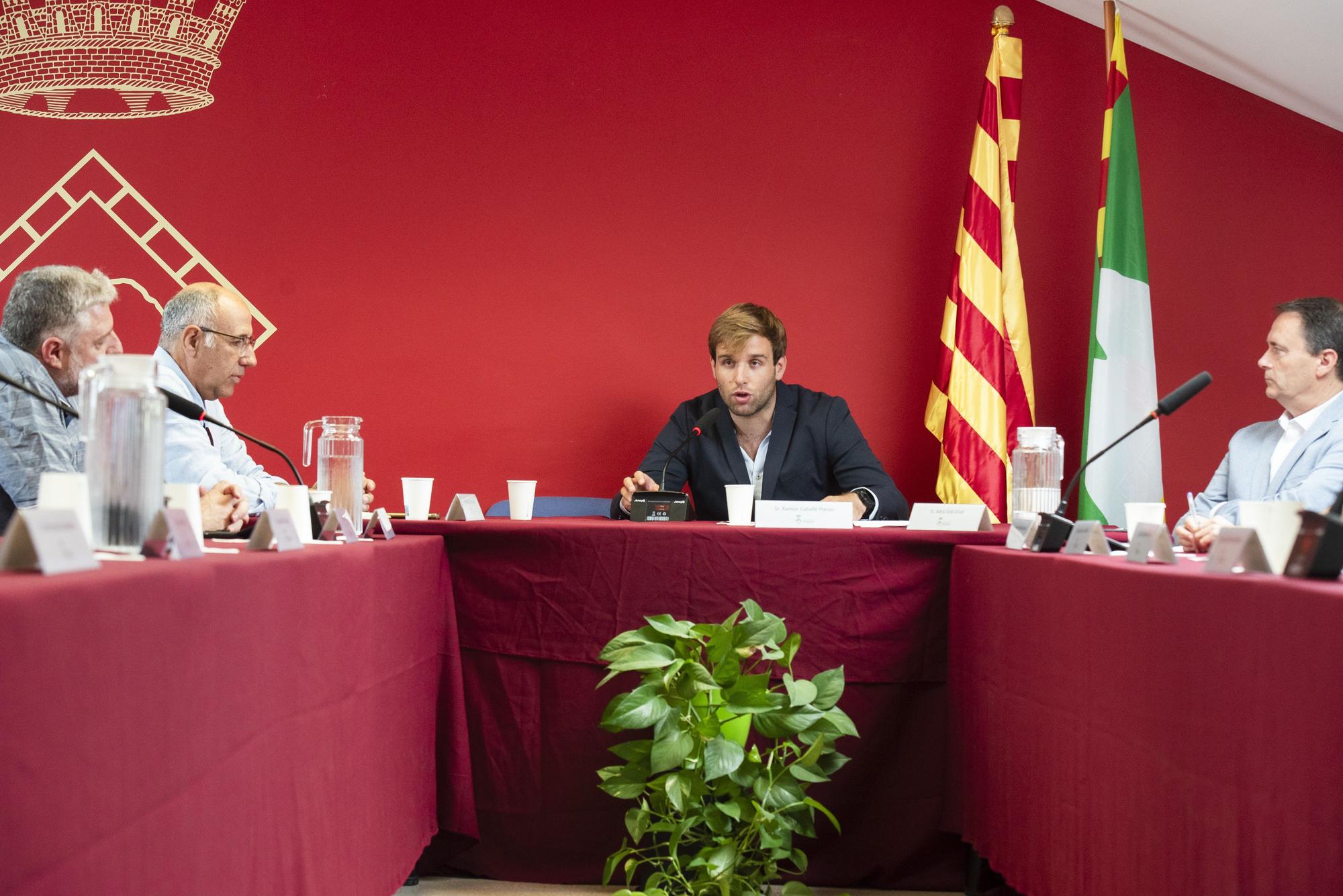 Totes les imatges de la constitució del Consell Comarcal del Berguedà