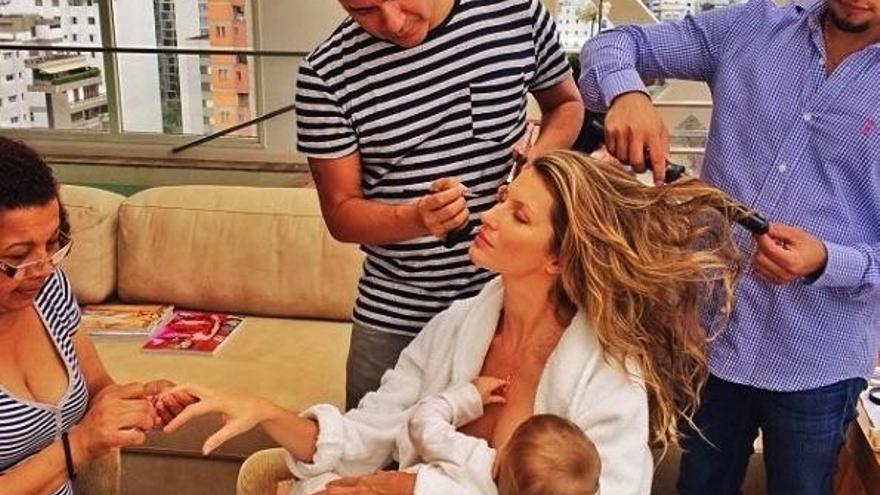 La modelo Gisele Bundchen, en una imagen que se ha convertido en icónica.