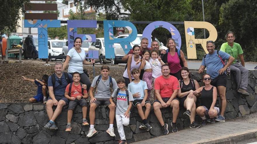 Teror tiene otro camino: la ruta desde Arucas, el entrenamiento de los peregrinos del Norte antes de la romería del Pino