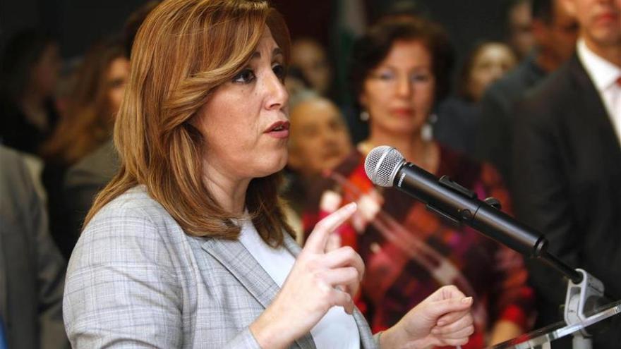 Susana Díaz dice que &quot;ahora no toca&quot; hablar de liderazgos