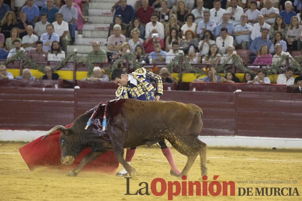 Cuarta corrida en la Feria Taurina de Murcia (Castella, Manzanares y Ureña)