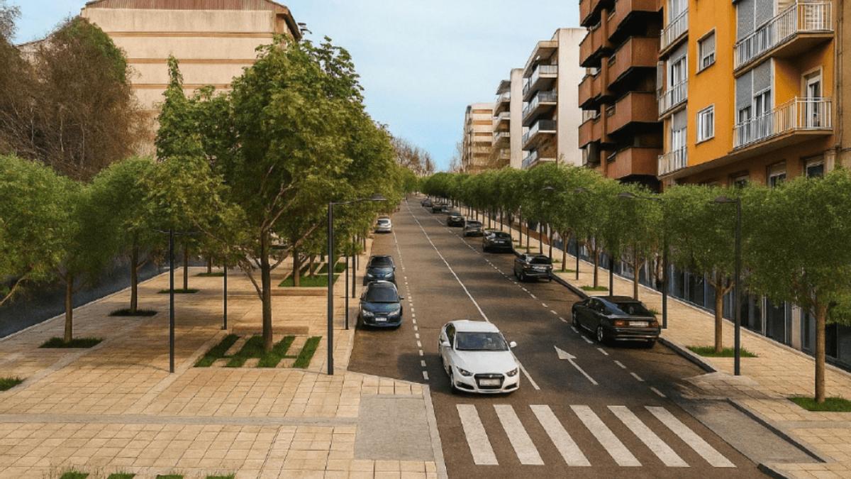 Infografía de cómo quedará Virgen de la Montaña tras la remodelación.