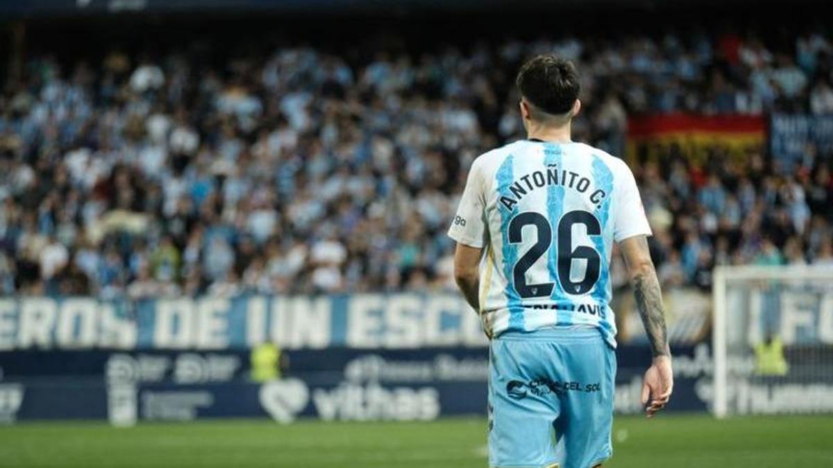 El futuro de Antoñito Cordero parece cada vez más lejos del Málaga CF.