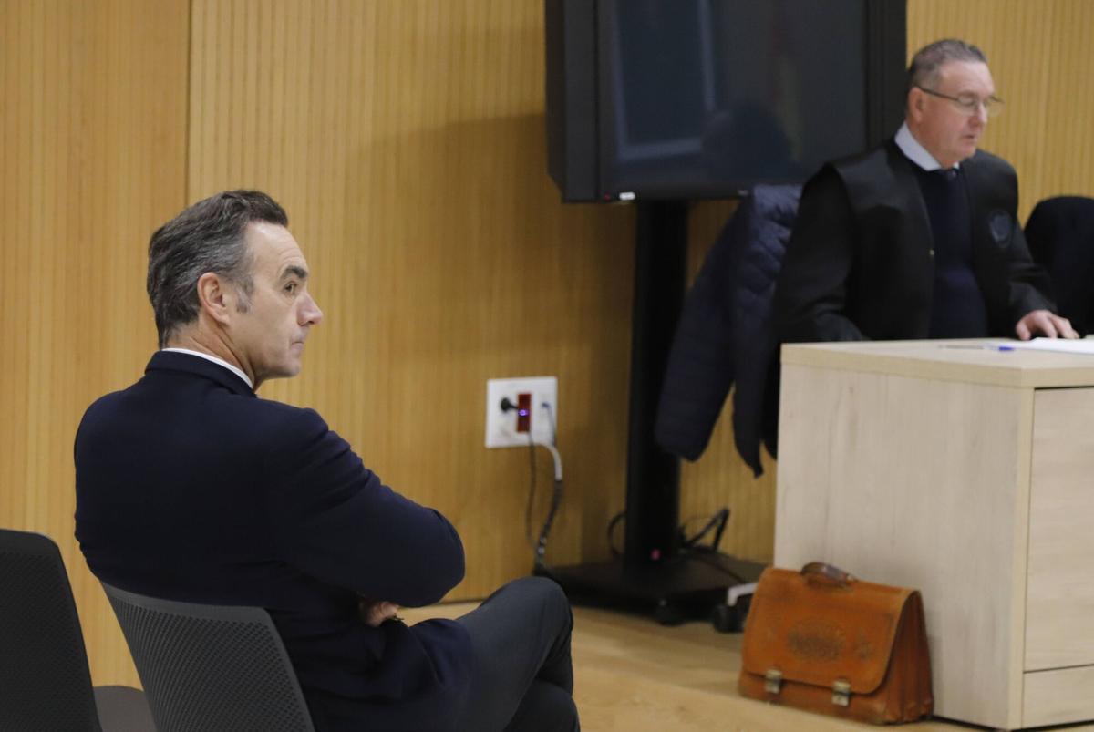 Manuel Jesús Cid 'El Cid', este martes en el juicio.