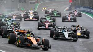 Lando Norris ha impuesto su ley en una intensa carrera sprint en Brasil