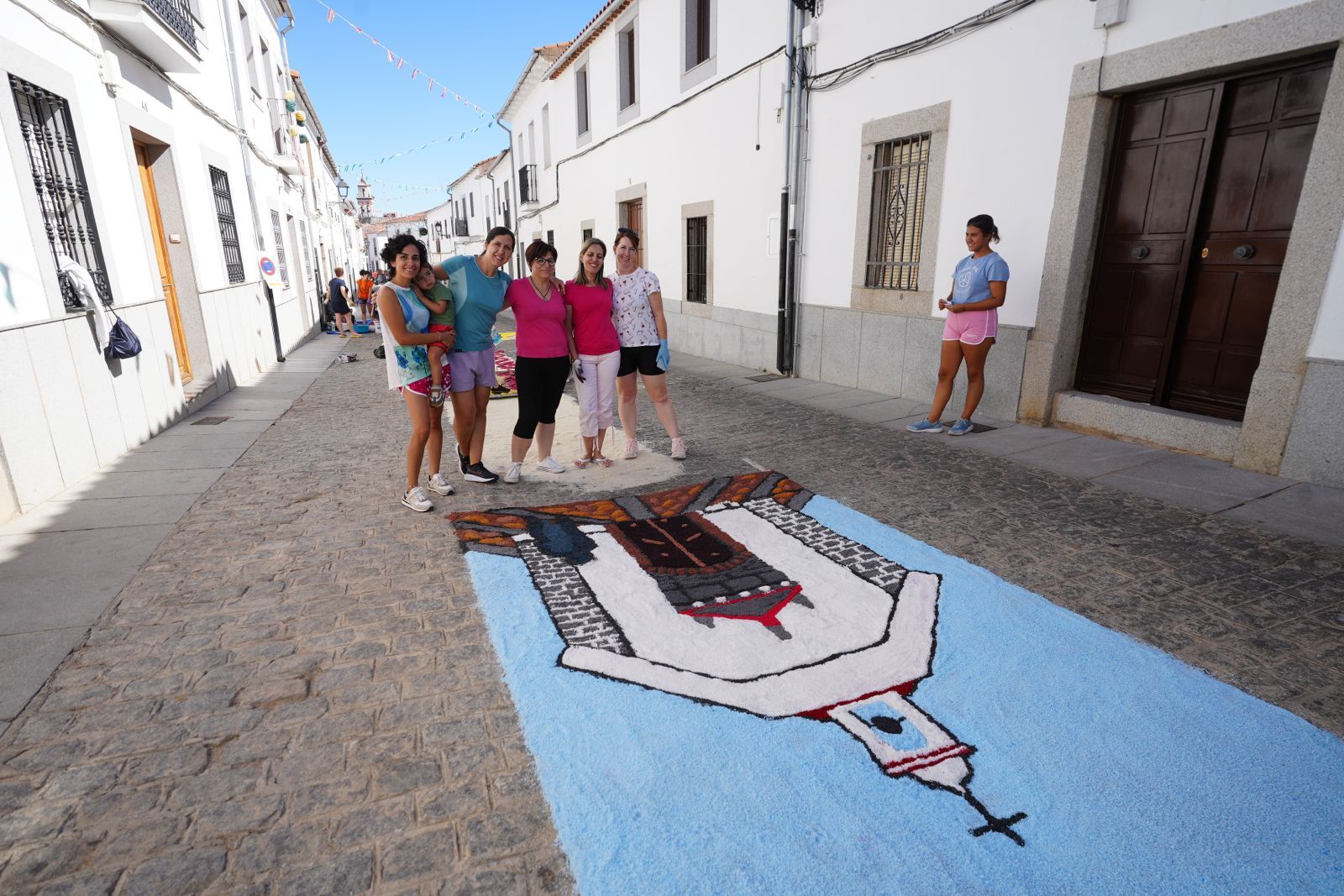 Alfombras de sal en Dos Torres