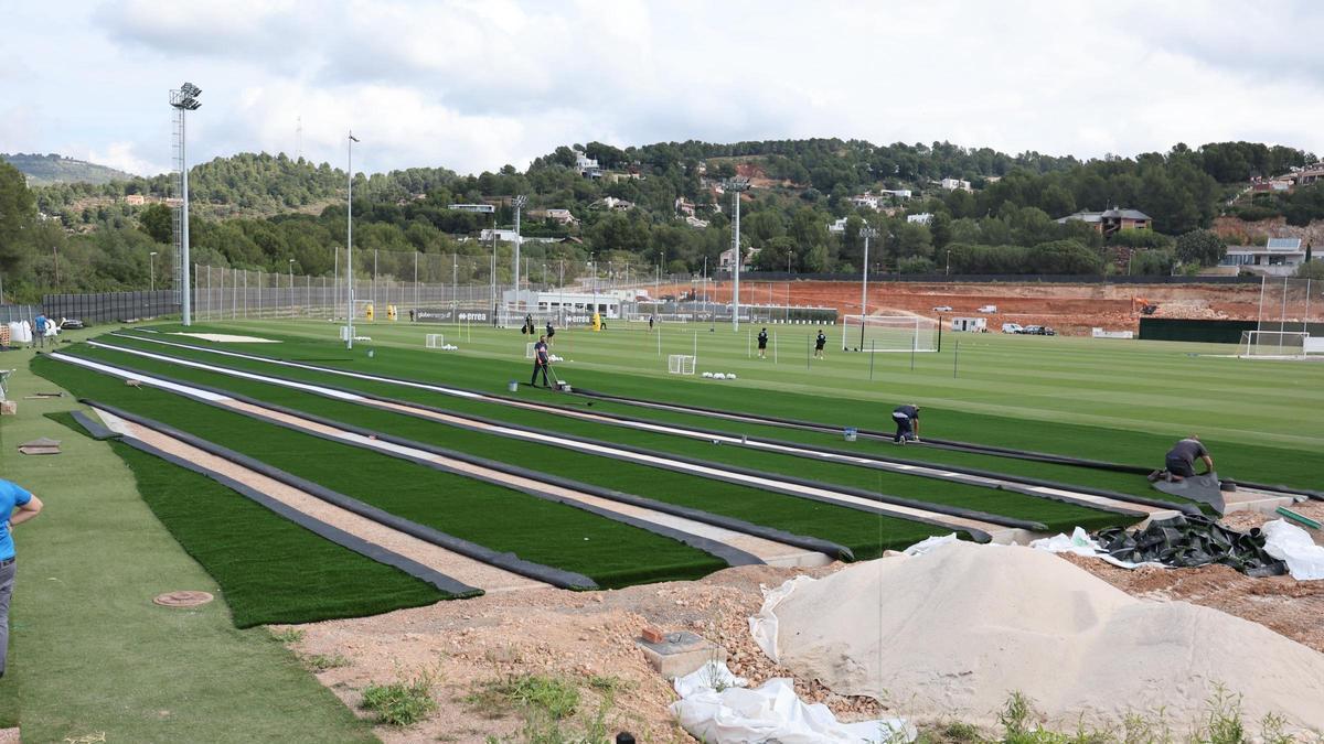 La Ciudad Deportiva del CD Castellón hace unos meses, antes de un entrenamiento