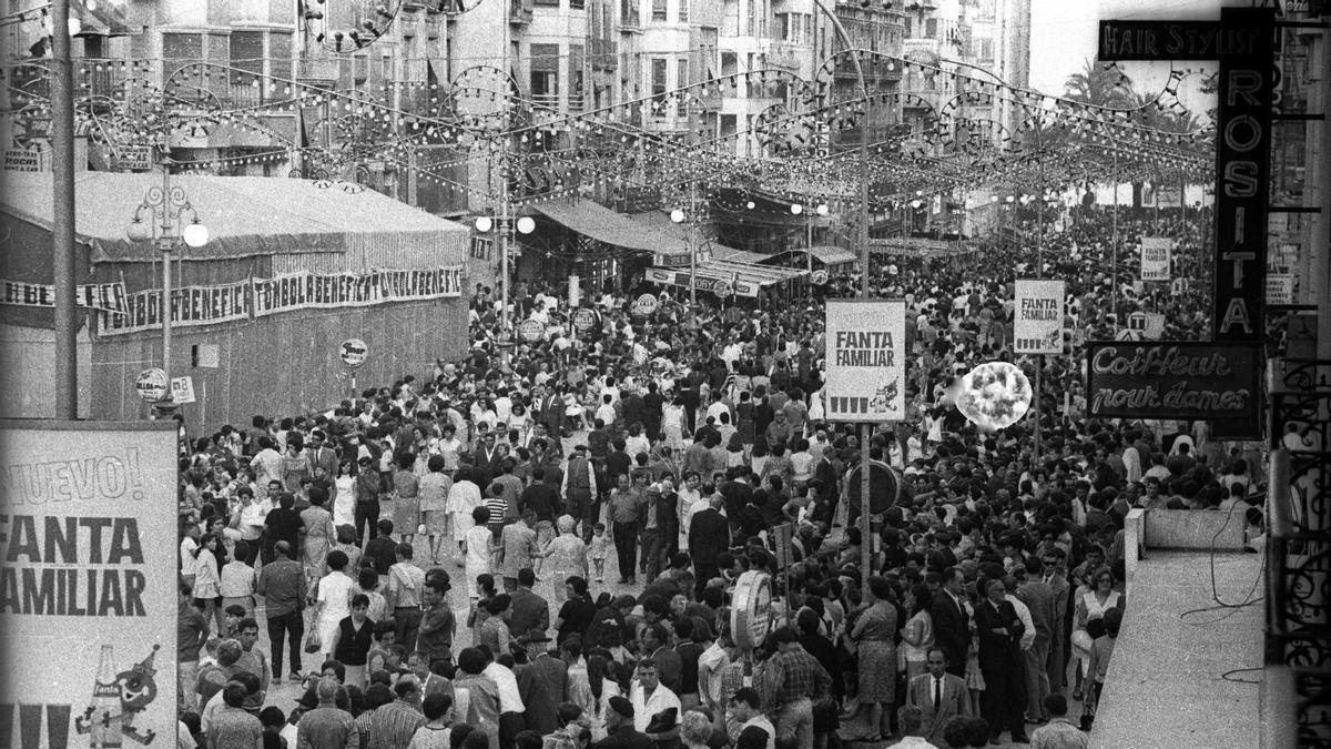 Hace 50 años en Alicante. Del 22 al 28 de junio de 1976: Mascletà en Benalúa