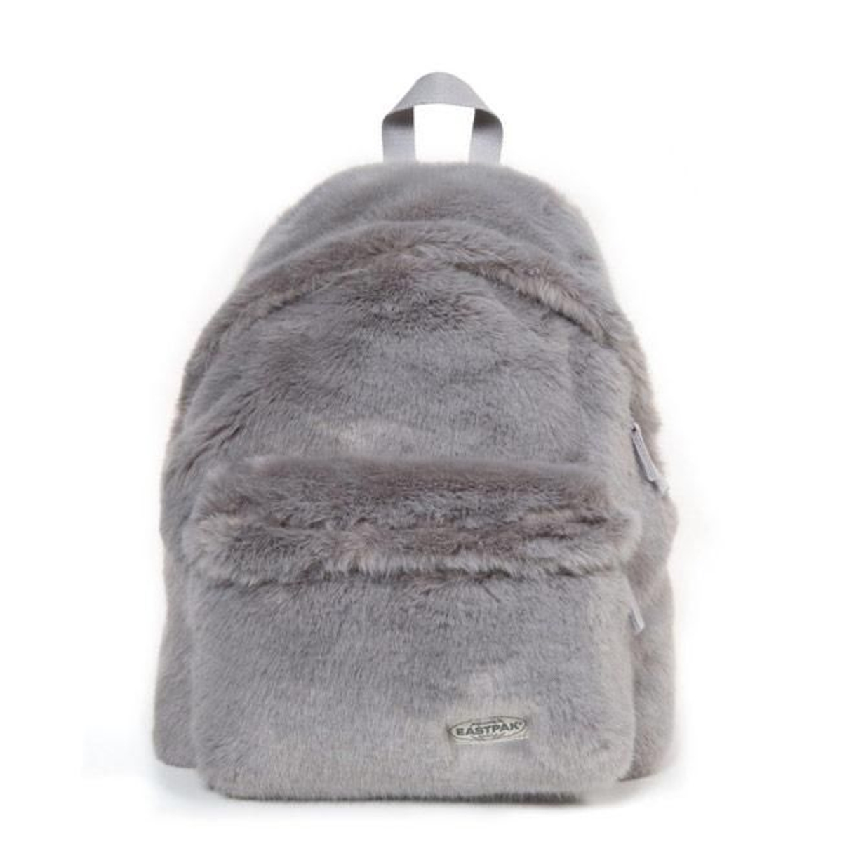 Mochila de pelo gris, de Eastpack