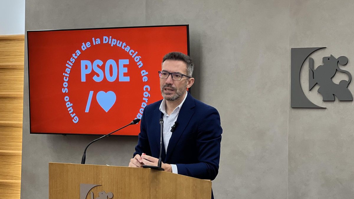 José Antonio Romero, portavoz del PSOE en la Diputación de Córdoba.