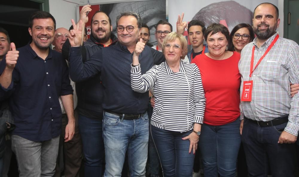 La candidata Ana Barceló celebra un resultado muy positivo en las Elecciones Generales y Autonómicas 2019