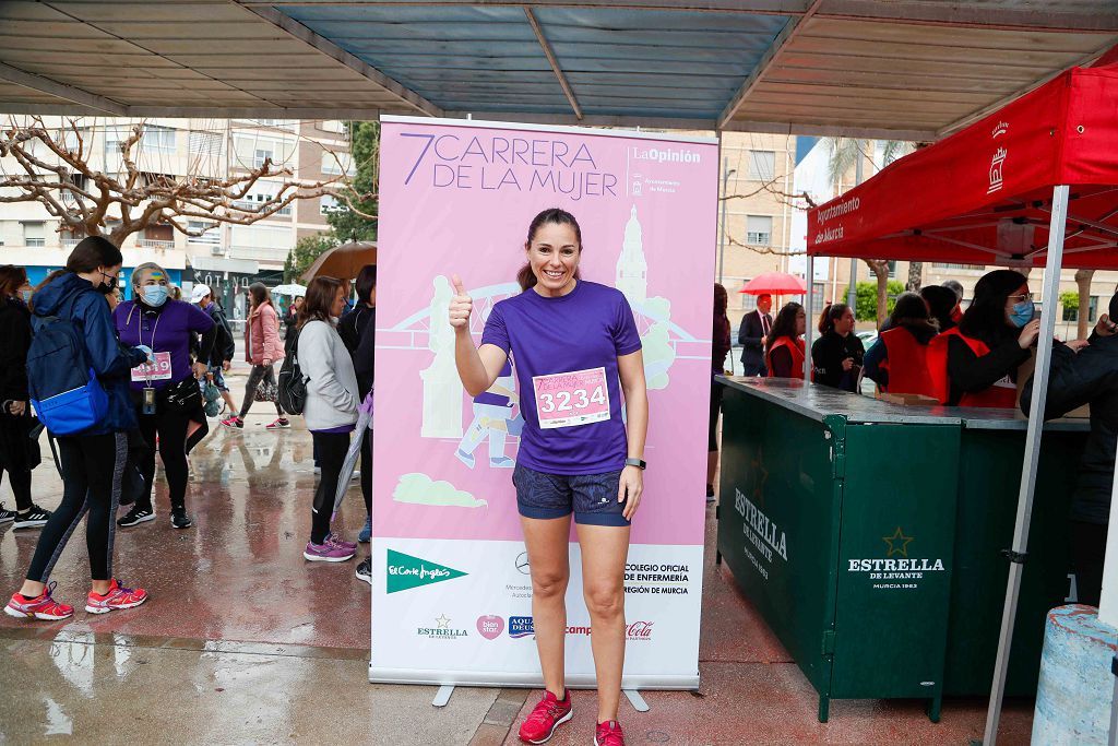 Carrera de la Mujer Murcia 2022: las participantes posan en el photocall