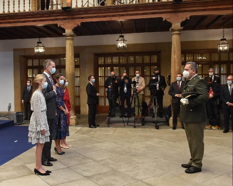 Premios Princesa de Asturias 2020 | Los Reyes reciben a los premiados en el hotel de la Reconquista