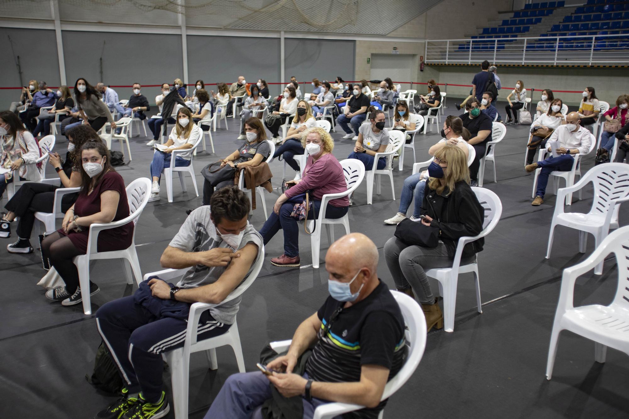 Retoman la vacunación de profesores en la Comunitat Valenciana