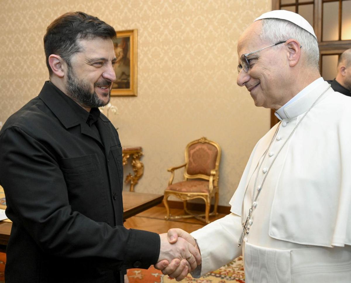 Zelenski al president dels EUA: "Estic a punt sempre per a la pau"