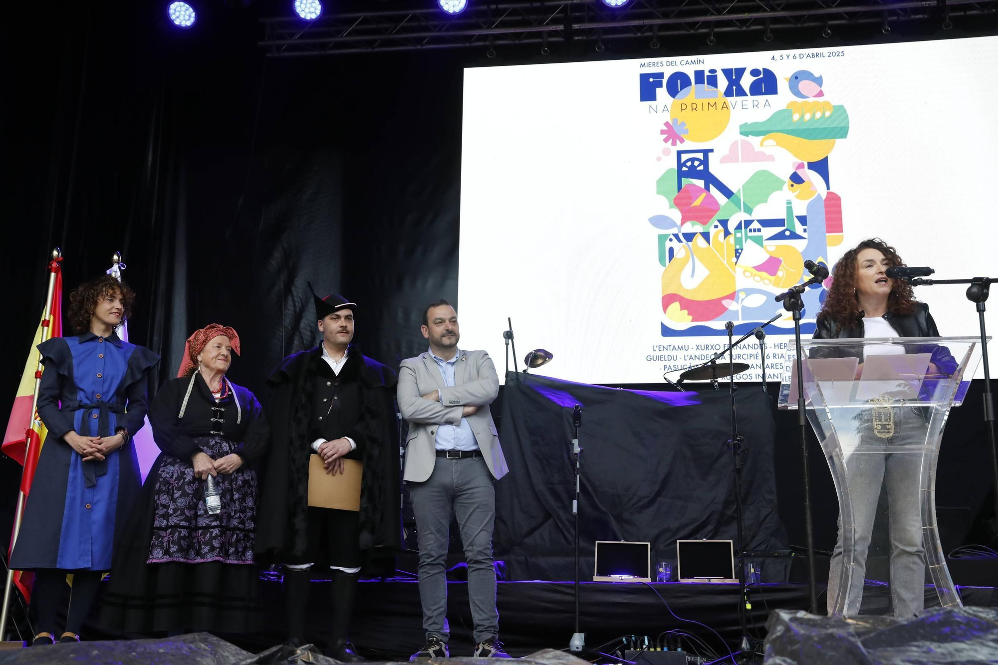 Así está siendo la primera jornada de la Folixa na Primavera de Mieres