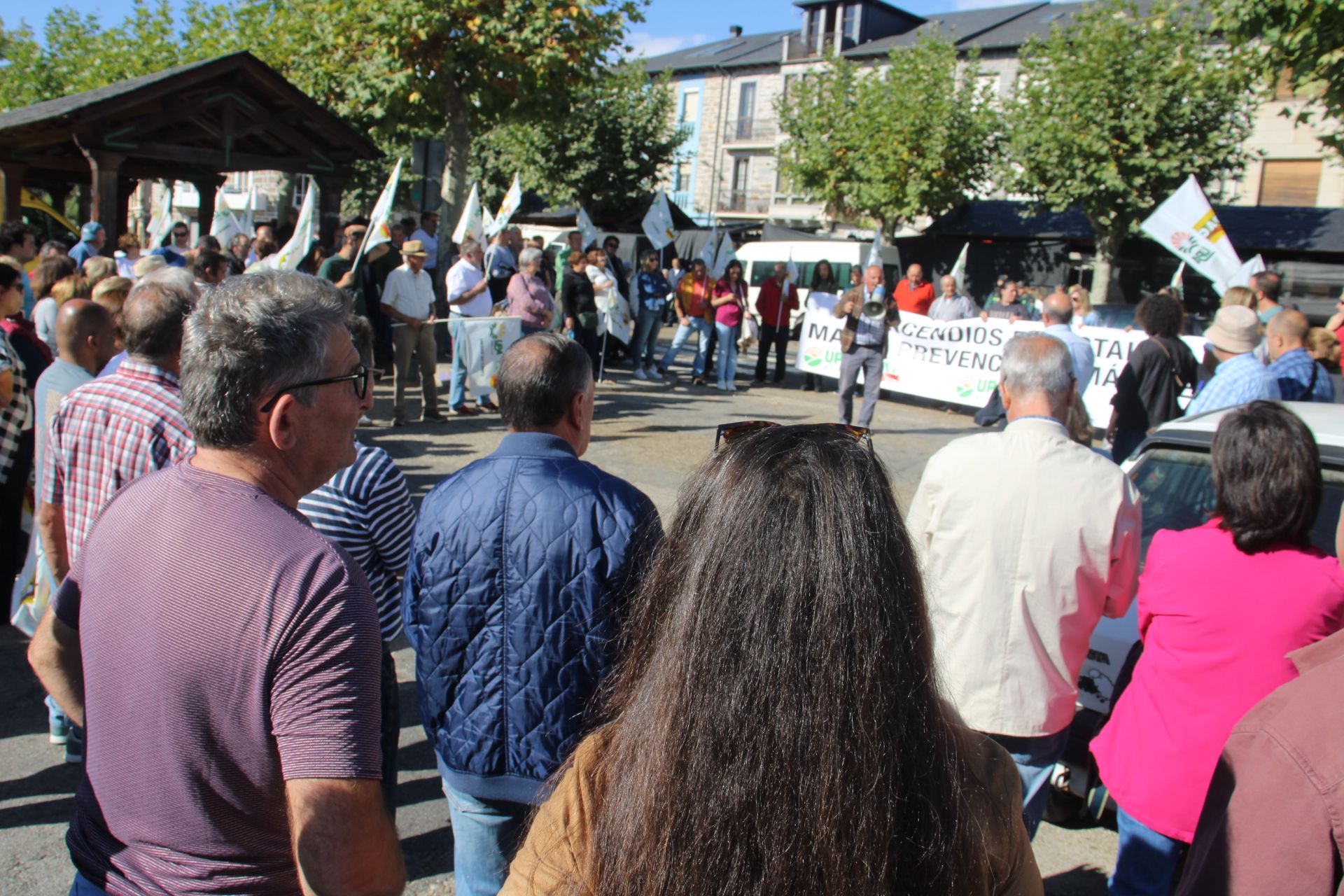GALERÍA | Protesta en Sanabria por los incendios