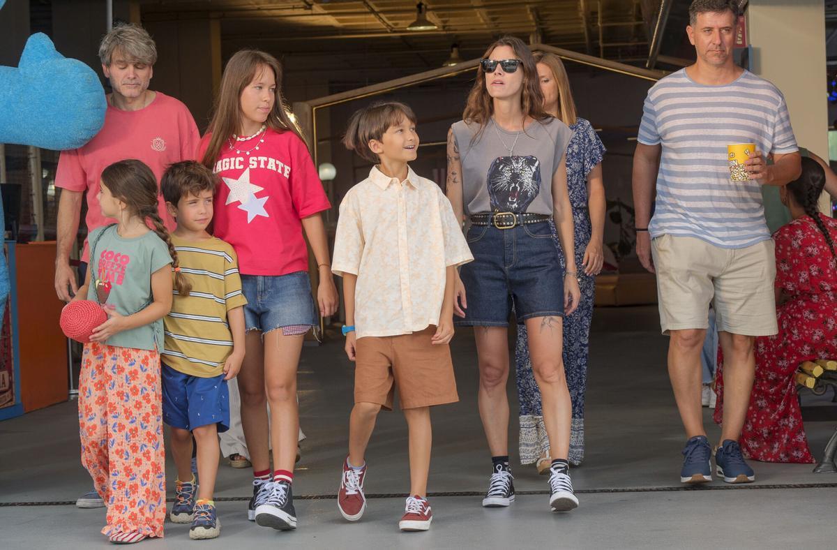 Rodaje de 'Menudas vacaciones' con Salva Reina y Amaia Salamanca