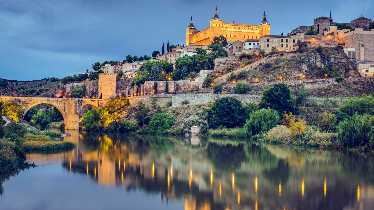 Toledo, Spain on the Tagus River