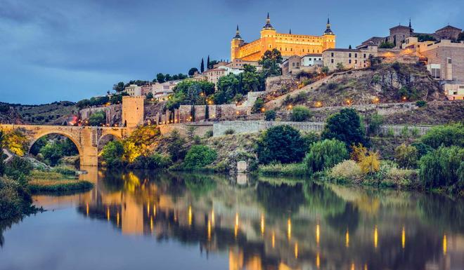 Toledo, Spain on the Tagus River